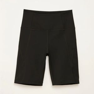 Girlfriend Collective Black High Rise Bike Short